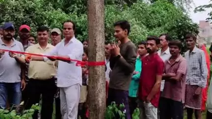 मांडर: मांडर के हेसमी में 100 केवीए ट्रांसफॉर्मर का उद्घाटन हुआ