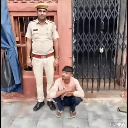 सुजानगढ़: सुजानगढ़ कोतवाली पुलिस ने बैटरी चोरी के आरोपी को किया गिरफ्तार