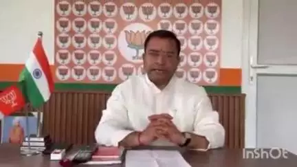 पालमपुर: भाजपा के प्रदेश महामंत्री त्रिलोक कपूर ने पालमपुर में पत्रकारों को संबोधित किया