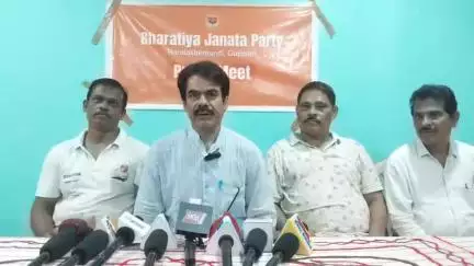 ପାରଳାଖେମୁଣ୍ଡି: ଶ୍ରୀ ଶୈଳମ୍ କଲ୍ୟାଣ ମଣ୍ଡପରେ ବିଜେପି ପକ୍ଷରୁ ରାଷ୍ଟ୍ରୀୟ ପରିଷଦ ସଦସ୍ୟ ନଳନୀ କାନ୍ତ ପାତ୍ରଙ୍କ ସାମ୍ବାଦିକ ସମ୍ମିଳନୀ