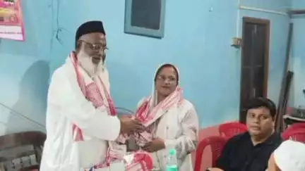 করিমগঞ্জ: বদরপুর চৈতন্য নগর আঞ্চলিক ব্লকের অন্তর্গত কংগ্রেসের বিজয়ী AP সদস্যেদেরকে সংবর্ধনা জ্ঞাপন অসম প্রদেশ কংগ্রেসের উপসভাপতির