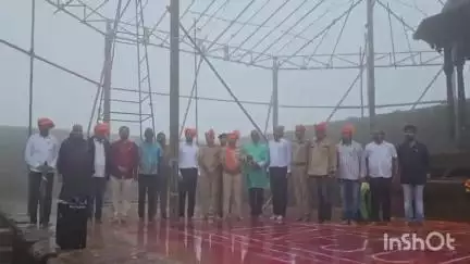 महाड: युनेस्को मान्यतेनंतर प्रशासनाकडून किल्ले रायगडावर आनंदोत्सव