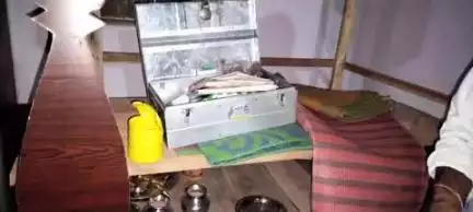 ಚಾಮರಾಜನಗರ: ಚಂದಕವಾಡಿ ಮಠದಲ್ಲಿ ಕಳ್ಳತನ:  ಸ್ಥಳೀಯರಲ್ಲಿ ಭೀತಿ