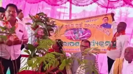 ବିଞ୍ଝାରପୁର: ବିଂଝାରପୁର ବ୍ଲକ ବିଜେପି ପକ୍ଷରୁ ବରପଡା ଛକରେ ମା ପାଇଁ ଗଛଟିଏ କାର୍ଯ୍ୟକ୍ରମ ଅନୁଷ୍ଠିତ,ସୁସ୍ଥ ସମାଜ ଗଠନ ପାଇଁ ଗଛଚାରା ବଣ୍ଟନ