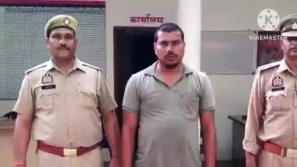 फिरोज़ाबाद: थाना मटसेना पुलिस ने चेकिंग के दौरान गांव नरगापुर के पास से एक आरोपी को अवैध देशी कट्टा के साथ किया गिरफ्तार