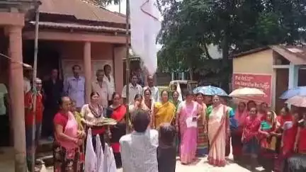সাব্রুম: সারা ভারত গনতান্ত্রিক নারী সমিতির প্রথম টাক্কা তুলসী অঞ্চল সম্মেলন অনুষ্ঠিত হয় পোয়াংবাড়ীতে