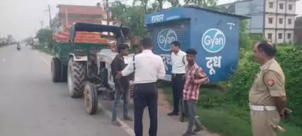 मऊ: बरलाई समेत जनपद में अवैध खनन करने वालों पर की गई कार्रवाई