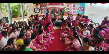 తాండూరు: ప్రతి ఒక్కరూ గీతా పారాయణం చేయాలి:  గీతా వాహిని బృందం జిల్లా అధ్యక్షురాలు శ్రీదేవి సదానంద రెడ్డి