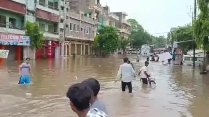 मुरैना नगर: मुरैना में कम व सबलगढ़ तहसील में जमकर हुई बारिश, जिले में अब तक 413.3 मिलीमीटर औसत बारिश हुई दर्ज