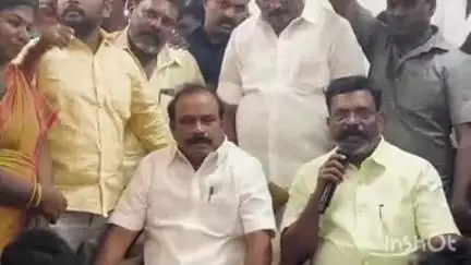 மேலூர்: "அமித்ஷா அதிமுகவை கிள்ளு கீரையாக கருதுகிறார்"- விசிக தலைவர் திருமாவளவன் பேட்டி