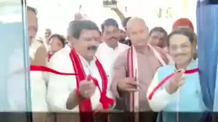 कवर्धा: डिप्टी सीएम विजय शर्मा ने कवर्धा में प्रदेश का पहला सर्वसुविधा युक्त बलराम सदन किसान रेस्ट हाउस का लोकार्पण किया