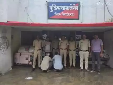 निवाड़ी: हत्या के प्रयास में फरार निवाड़ी के दो आरोपी पुलिस द्वारा गिरफ्तार