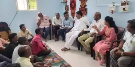 उत्तर सोलापूर: शहरातील क्लस्टर कार्यालयास आमदार सुभाष देशमुख यांची सदिच्छा भेट