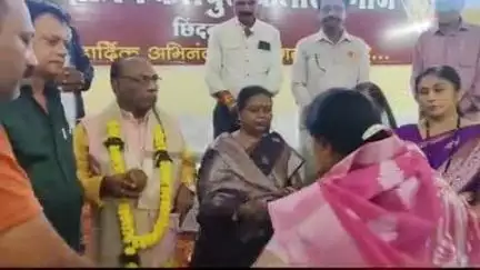 छिंदवाड़ा नगर: भोपाल: महापौर मालती राय का खजरी रोड स्थित कलार समाज भवन में अभिनंदन समारोह