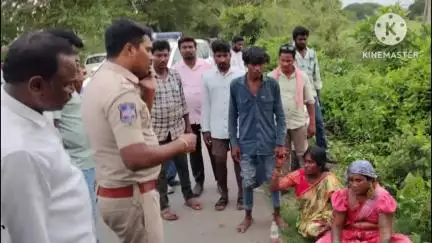 మధిర: జగన్నాధపురం గ్రామ సమీపంలో రోడ్డు ప్రమాదంలో ఓ మహిళకు తీవ్ర గాయాలు