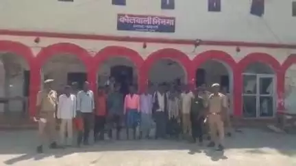 भिनगा: भिनगा क्षेत्र से जानबूझकर चोट पहुंचाने, अपमानित करने और शांतिभंग के मामलों में 10 वारंटी गिरफ्तार