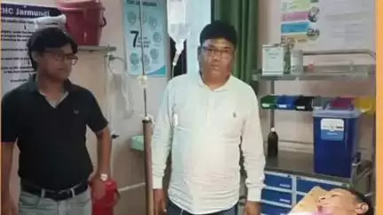 जरमुण्डी: जरमुंडी: आकाशीय बिजली गिरने से महिला की मौत, दो घायल, विधायक प्रतिनिधि पहुंचे अस्पताल