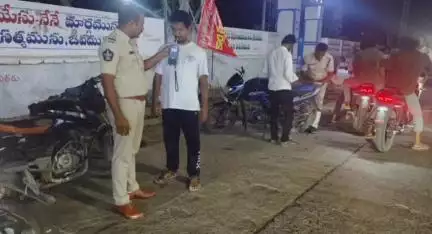 కనిగిరి: మద్యం తాగి వాహనాలు నడిపితే రూ.10వేలు జరిమానా: హనుమంతునిపాడు ఎస్ఐ మాధవరావు
