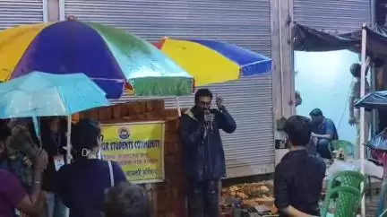 বারুইপুর: কসবা ল কলেজে ঘটে যাওয়া ধর্ষণের প্রতিবাদে বারইপুর স্টুডেন্ট কমিউনিটির তরফ থেকে প্রতিবাদী পথসভা