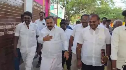 விருதுநகர்: விருதுநகர் 14 வந்து வார்டில் ரூபாய் 15 லட்சம் மதிப்பில் கட்டப்பட்ட புதிய சுகாதார வளாகம் எம்பி திறந்து வைத்து பேட்டி