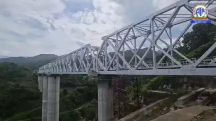 पूर्वोत्तर भारत के लिए बहुप्रतीक्षित रेलवे लिंक — बैराबी से सैरांग (आइजोल, मिज़ोरम) अब तैयार है!