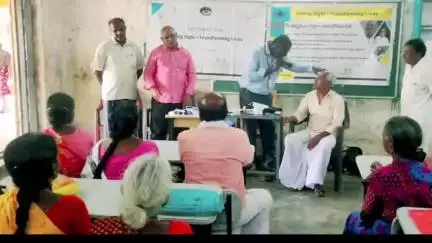 పలమనేరు: బైరెడ్డిపల్లి: చెన్నై శంకర్ నేత్రాలయ వారి సహకారంతో 55 మందికి కంటి పరీక్షలు, 35 మంది శస్త్ర చికిత్సలకు ఎంపిక