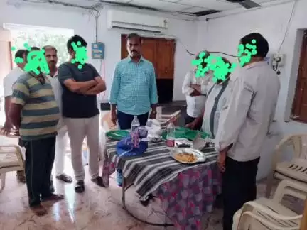 నందిగామ పట్టణంలో పేకాట శిబిరంపై పోలీసుల దాడి, అయిదుగురు నిందితులపై కేసు నమోదు