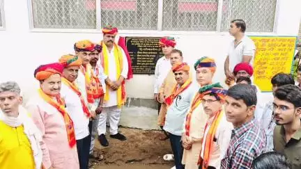 माण्डलगढ़: मांडलगढ़ विधायक खंडेलवाल ने पुरोहितजी का खेड़ा में कबूतरखाना निर्माण का किया लोकार्पण
