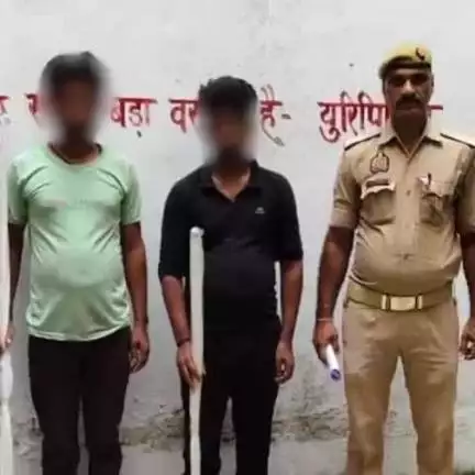 चुनार: बिक्सी चौराहा के पास जमालपुर थाना पुलिस ने हत्या के दो आरोपियों को किया गिरफ्तार