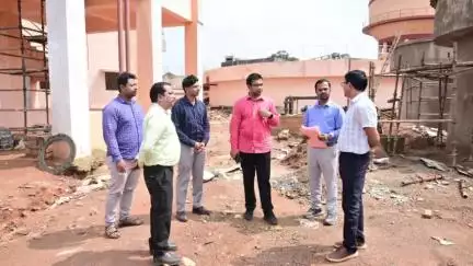 କୋରାପୁଟ ସହର: କୋରାପୁଟ ଜିଲ୍ଲା ଲମତାପୁଟ ବ୍ଳକର ମେଗା ପାନୀୟ ଜଳ ପ୍ରକଳ୍ପ ନିର୍ମାଣ କାର୍ଯ୍ୟ ସମୀକ୍ଷା କଲେ ରାଜ୍ୟ ପର୍ଯ୍ୟଟନ ବିଭାଗ ପ୍ରମୁଖ ସଚିବ