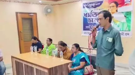 বারুইপুর: বারুইপুর 11 নম্বর ওয়ার্ড তৃণমূল কংগ্রেসের পক্ষ থেকে একুশে জুলাইএর প্রস্তুতি সভা অনুষ্ঠিত হলো