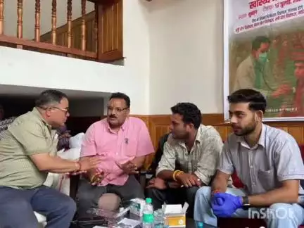 चच्योट: गोहर उपमंडल के थुनाग में स्वास्थ्य शिविर का आयोजन, विधायक इंद्र सिंह गांधी व नेता प्रतिपक्ष जयराम ठाकुर रहे उपस्थित