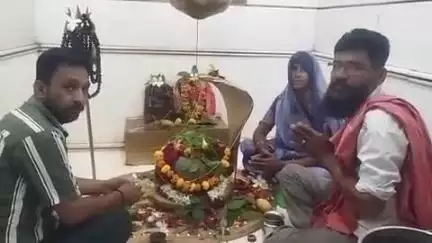 राशमि: राशमी में सावन के पहले सोमवार पर झाड़ेश्वर महादेव मंदिर में भक्तों की भीड़