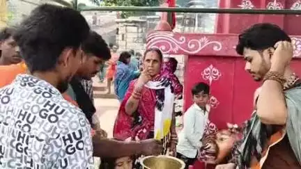କଣ୍ଟାବାଞ୍ଜି: ପ୍ରଥମ ଶ୍ରାବଣ ସୋମବାରରେ ଚଳଚଞ୍ଚଳ ରାଣିପୁର ଝରିଆଲ ଐତିହାସିକ ଯୋଗିନୀ ପୀଠ