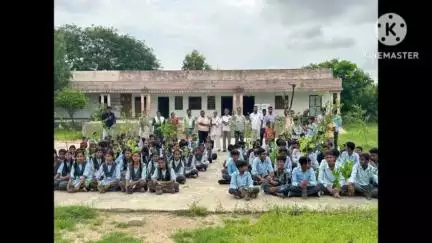 मारवाड़ जंक्शन: जाणुन्दा विद्यालय मे वृक्षारोपण कर दिया पर्यावरण जागरूकता का संदेश।
