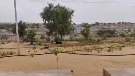 लोहावट: एनएचआई की लापरवाही से भारतमाला हाईवे बन रहा है हादसे का सबब, श्री लक्ष्मण नगर के पास का मामला