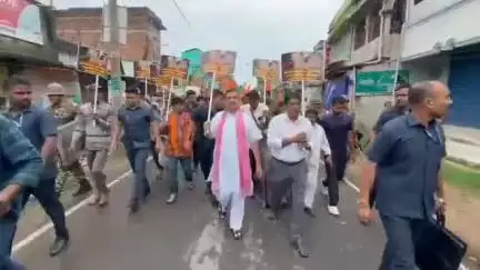 তমলুক: খেঁজুরিতে 2 হিন্দু হত্যার প্রতিবাদে জনকা থেকে বিদ্যাপীঠ পর্যন্ত BJP-র প্রতিবাদ মিছিল, উপস্থিত বিরোধী দলনেতা