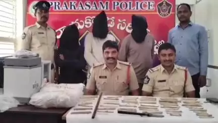 కొండపి: జరుగుమల్లి లో గంజాయి తరలిస్తున్న ముగ్గురిని అదుపులోకి తీసుకొని రిమాండ్ కు తరలించిన పోలీసులు