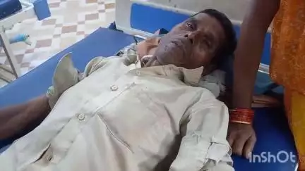 हरदोई: अखरीपुरवा गांव में गन्ने के खेत में दवा डालते समय किसान को जहरीले सांप ने काटा, मेडिकल कॉलेज में भर्ती