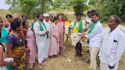 ಮುಳಬಾಗಿಲು: ರೈತರ ಬದುಕೆ ಸೃಷ್ಟಿಯ ವೈಶಿಷ್ಟ:ಪಿ. ಗಂಗಾಪುರದಲ್ಲಿ ಗ್ರಾಮ ಸಮಿತಿ ಅಧ್ಯಕ್ಷ ಮುನಿರಾಮಯ್ಯ ಅನಿಸಿಕೆ