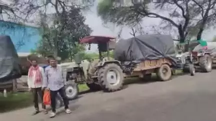 गाडरवारा: गाडरवारा तहसील में किसानों की मूंग की तुलाई का कार्य आज भी नहीं हुआ