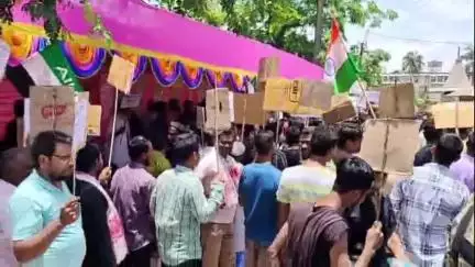 শিলচর: উচ্ছেদের প্রতিবাদে উত্তাল সোনাই,পরিস্থিতি সামাল দিতে মাঠে নামে পুলিশ