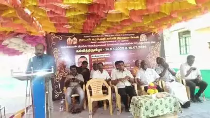 தேனி: காமராஜரின் 123 வது பிறந்தநாள் விழா - தேனி NSBHS பள்ளியில் நடந்த ரத்ததான முகாமில் 200க்கும் மேற்பட்டோர் ரத்ததானம் வழங்கினர்