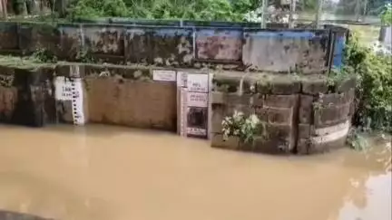 তমলুক: বন্যার আশঙ্কায় পাঁশকুড়ার কংসাবতী নদী বাঁধের জলস্তরের পরিস্থিতি খতিয়ে দেখলেন জেলাশাসক