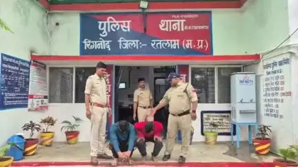 जावरा: रिंगनोद थाना पुलिस ने एम्बुलेंस से 100 ग्राम एमडी ड्रग्स ज़ब्त कर 2 आरोपियों को किया गिरफ़्तार