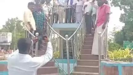 దళితులపై దాడులు దౌర్జన్యాలు అపాలి ఎస్సీ,ఎస్టీ సంఘాల జేఏసీ రాష్ట్ర అధ్యక్షుడు సాకే హరి