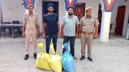 ऊन: अहमदगढ़ के ढ़ाबे पर सरकारी खाद्यान के कट्टों में पानी मिलाकर वजन बढ़ाने और माल चोरी के आरोप में 2 अभियुक्त गिरफ्तार