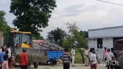 तुरकौलिया: सपही से रविवार रात चोरी हुई जेसीबी ग्रामीणों के सहयोग से सोमवार को पश्चिमी चंपारण से बरामद