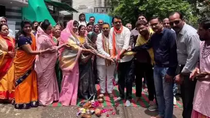 रतलाम: शहीद भगतसिंह कॉलोनी में ₹13 लाख से बनेगी सड़क, महापौर प्रहलाद पटेल ने किया शुभारंभ