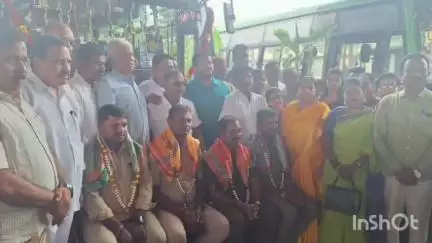 ಶಿವಮೊಗ್ಗ: ಅಭೂತಪೂರ್ವ ಯಶಸ್ಸು ಕಂಡ ಶಕ್ತಿ ಯೋಜನೆ: ನಗರದಲ್ಲಿ ಎಂಎಲ್‌ಸಿ ಬಲ್ಕಿಶ್ ಭಾನು